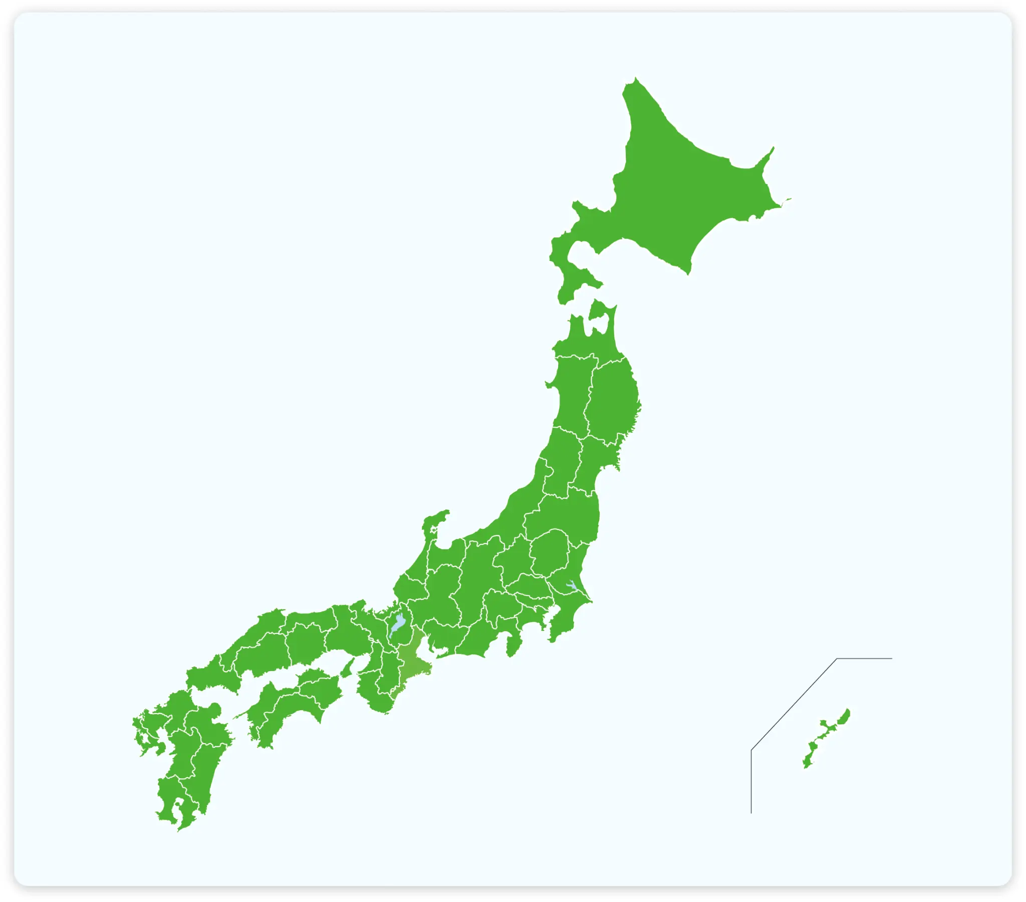 日本地図