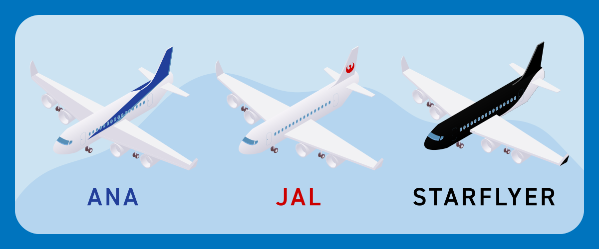 航空会社別の対応