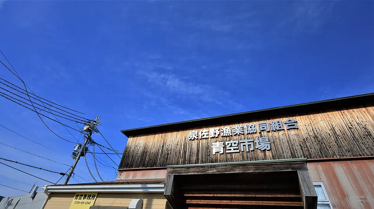 泉佐野漁協青空市場