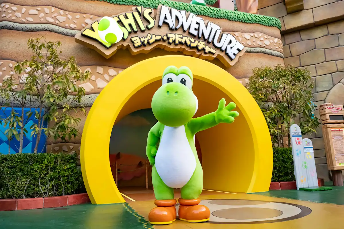 大人気のミート＆グリートにヨッシーが登場！