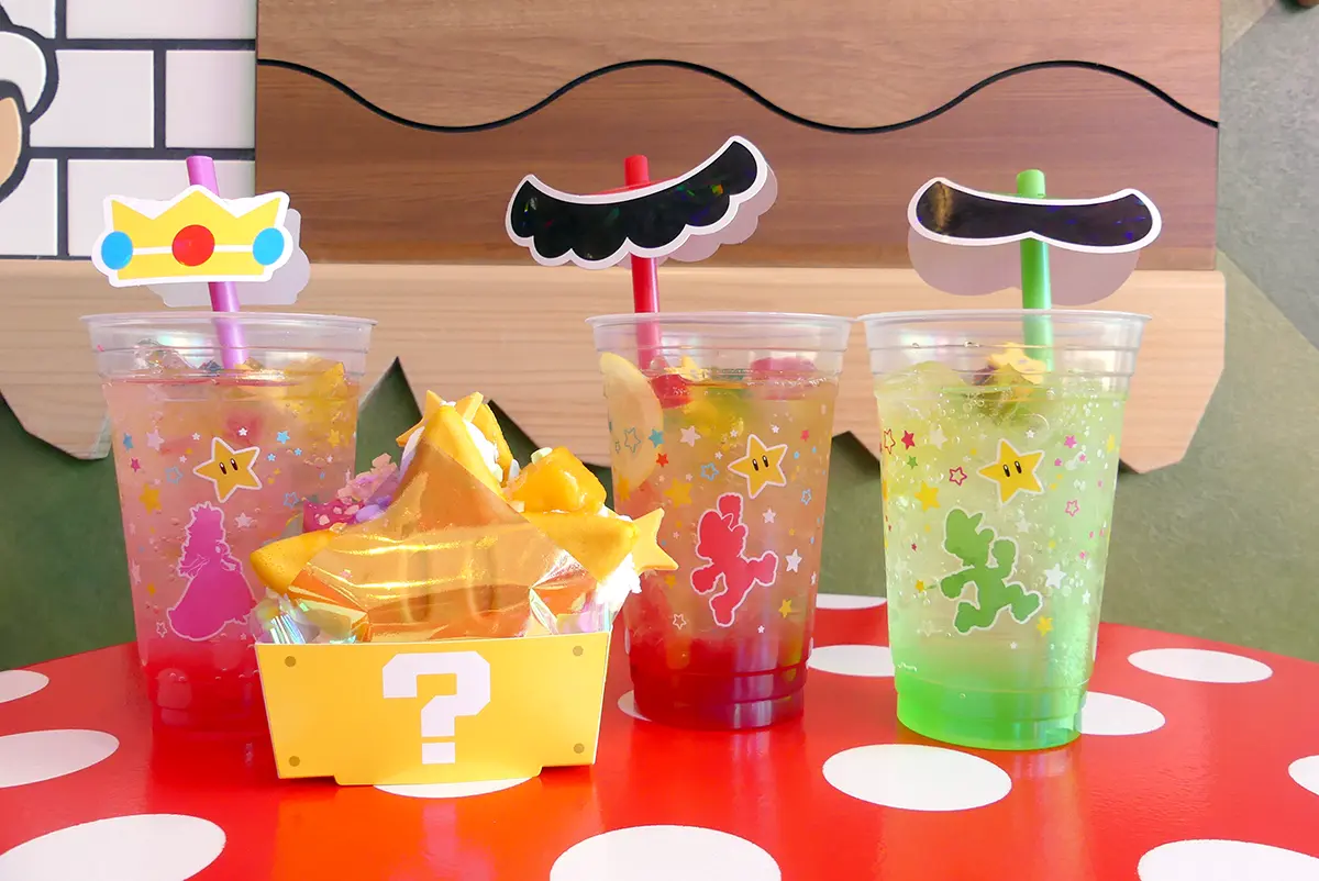 5周年を記念したスター盛りだくさんの限定フード マリオ・カフェ＆ストア