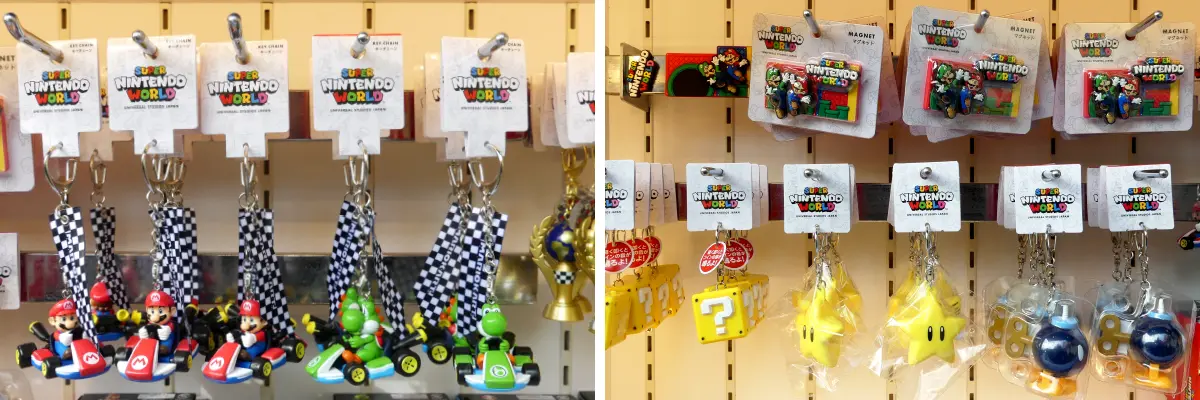 おすすめの限定グッズ キーチェーン、マグネットセット、ギミックチェーン、光るキーチェーン、サウンドキーチェーン