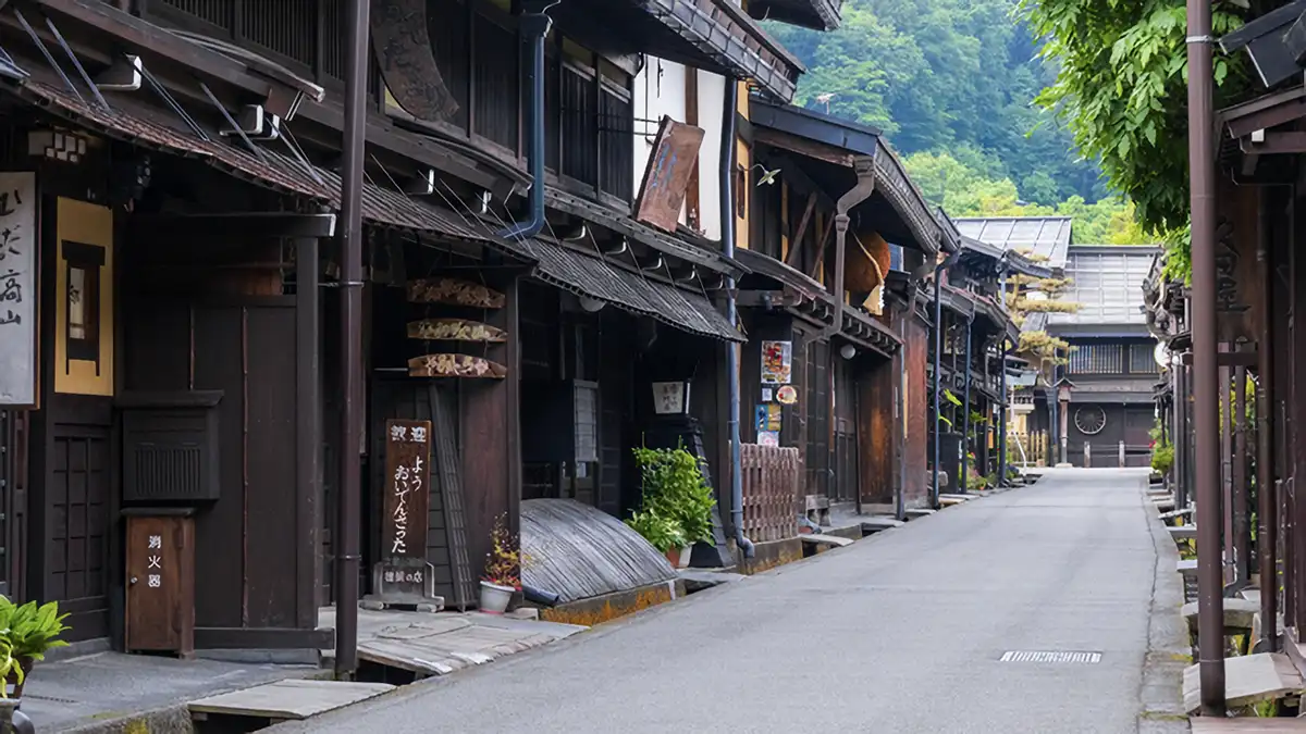 飛騨高山の古い町並