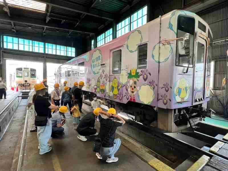 会津鉄道　会津田島車両基地見学（イメージ）