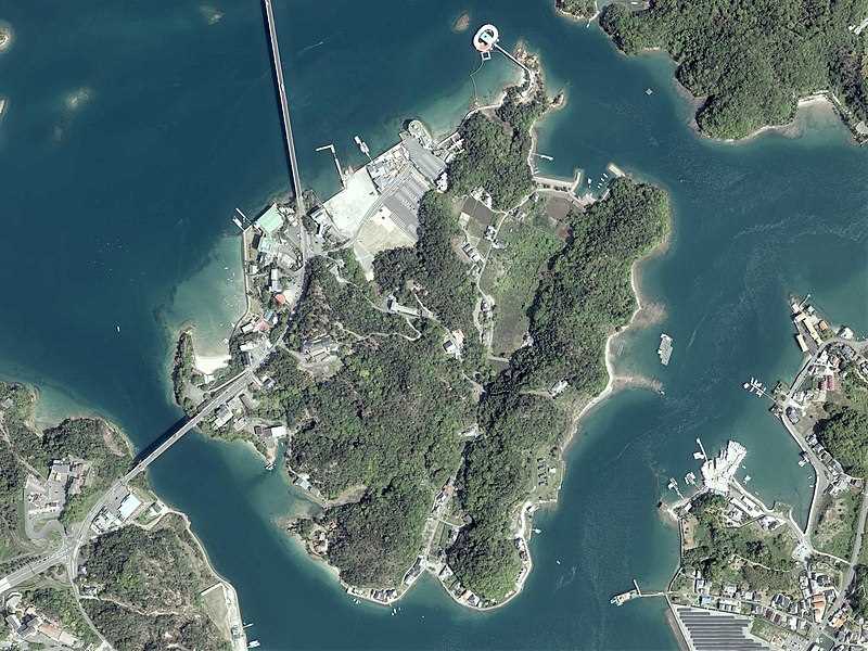 上空からの天草諸島　Copyright ⓒ地図・空中写真閲覧サービス 国土地理院