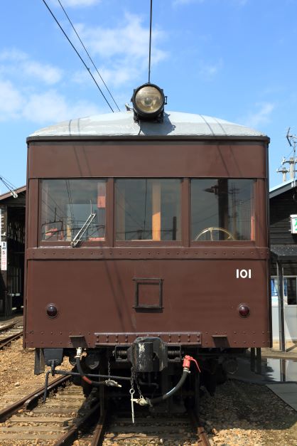 デハ101（貸切列車）正面　ⓒ上毛電気鉄道株式会社