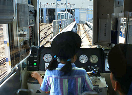 わたしも運転手！運転体験　ⓒえちぜん鉄道株式会社