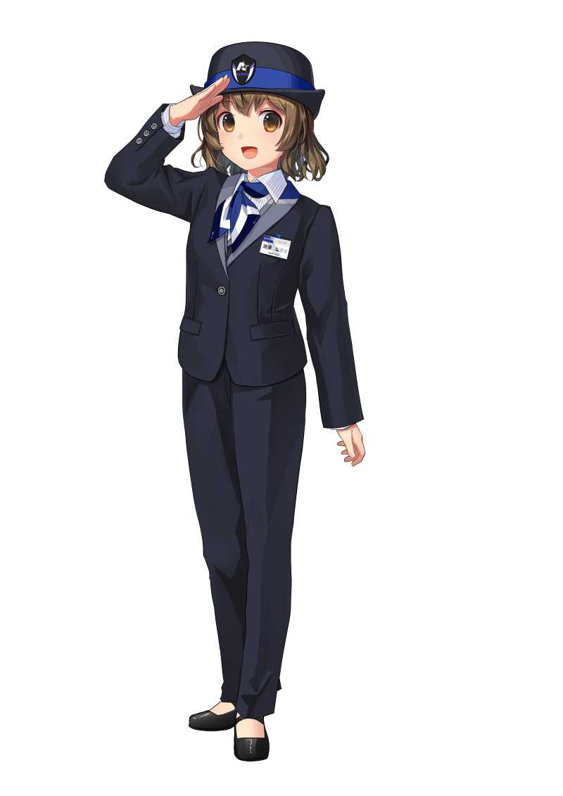 アルピコ交通　上高地線　イメージキャラクター　渕東なぎさ　ⓒアルピコ交通株式会社