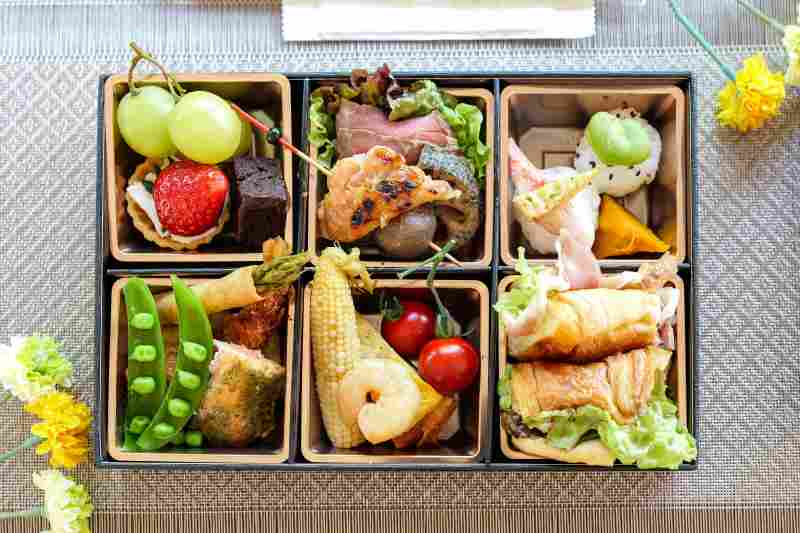 地元の食材も使ったツアー限定弁当（イメージ）