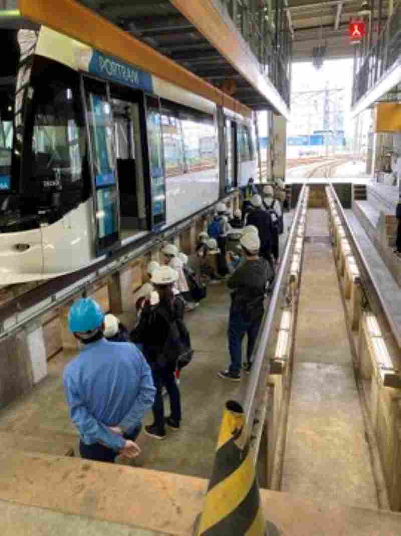 富山地方鉄道 南富山車両基地内　ⓒ富山地方鉄道株式会社