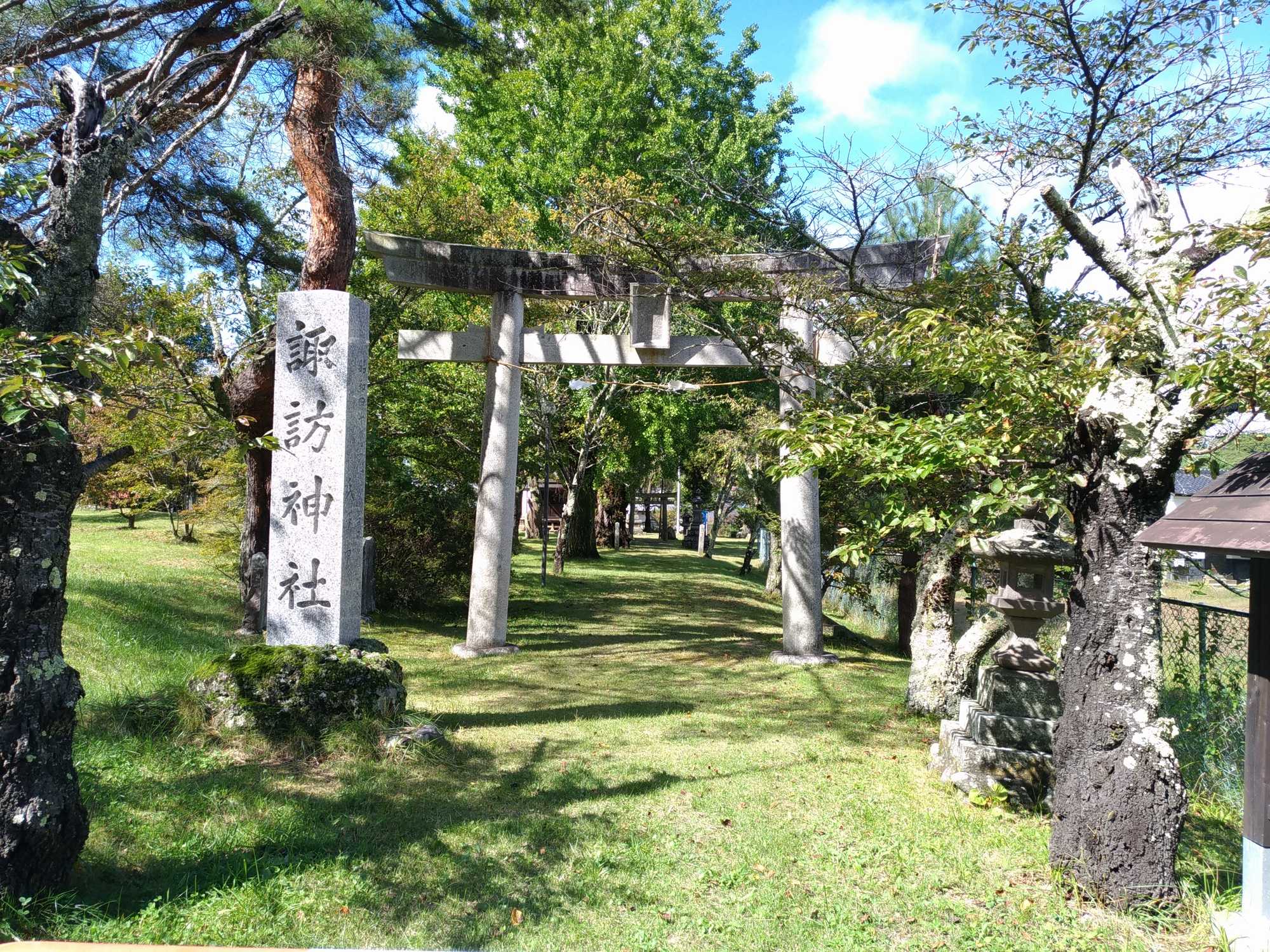 茂田井間の宿　諏訪神社