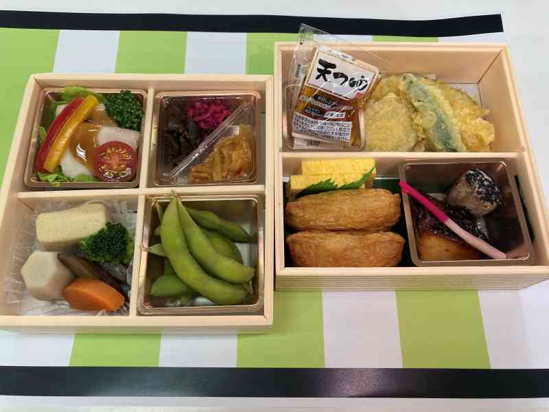 通常のおつまみ弁当（イメージ）