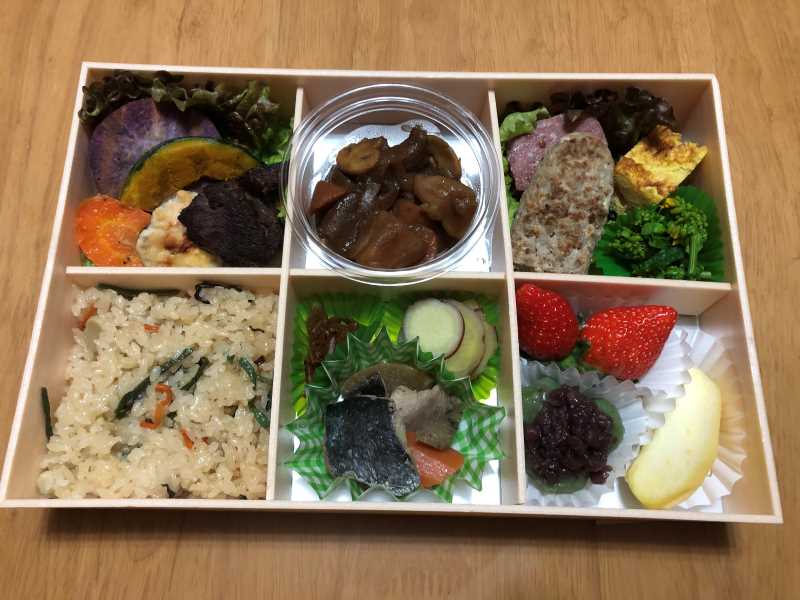 ジビエを使ったお食事（弁当／イメージ）ⓒ里山ファーム