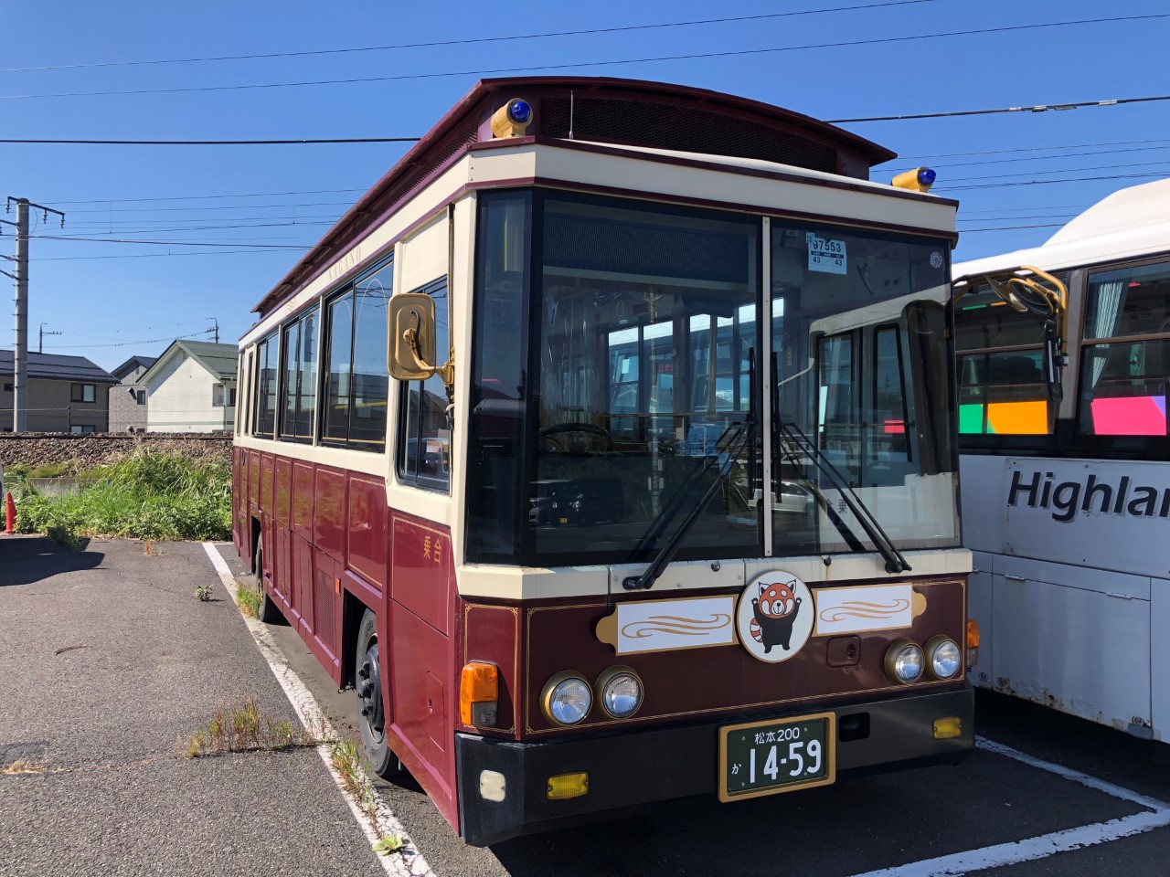 97553号車　前方　ⓒアルピコ交通株式会社