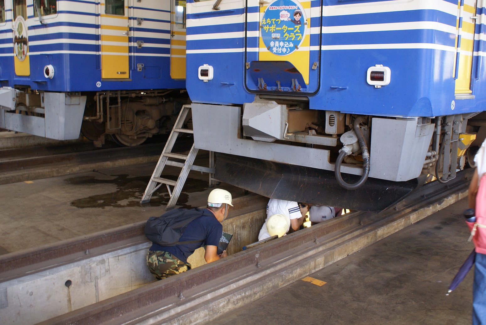 車両基地ってすごい！　ⓒえちぜん鉄道株式会社