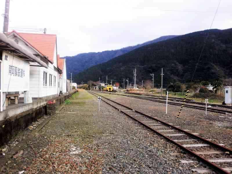 立野駅構内